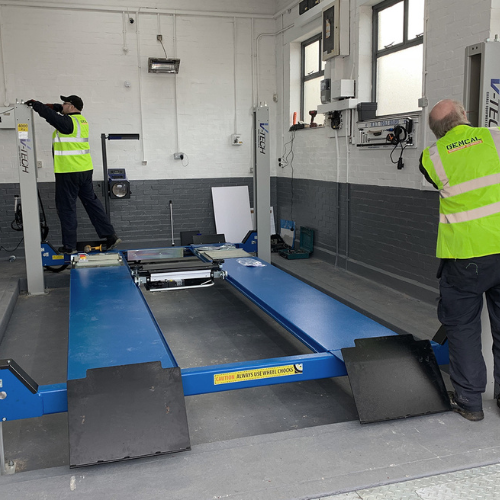 Full workshop fit-outs including safety systems, floor coatings, branding elements, and final finishes