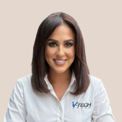 Michelle Vigon Sales Support Manager / Executive Assistant  Often described as the heartbeat of the business, Michelle is the go-to person for operational support across multiple business functions. With a strong background in administration and sales support, she ensures every project stays on track and runs smoothly behind the scenes. Outside of the office, Michelle enjoys catching a theatre show with friends or unwinding in the garden with a refreshing iced coffee.