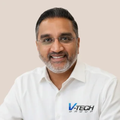 Viresh Chandarana  Managing Director      As Managing Director of V-Tech Group, Viresh Chandarana is a serial entrepreneur with a proven track record of launching and scaling multi-million-pound brands in the UK. Raised in the automotive world—his parents owned a local garage—Viresh channels that lifelong passion into everything he does at NextGen Workshop Projects. Away from the boardroom, Viresh enjoys family holidays, making memories with his wife and children, and hosting team-building events that reflect his inclusive leadership style.